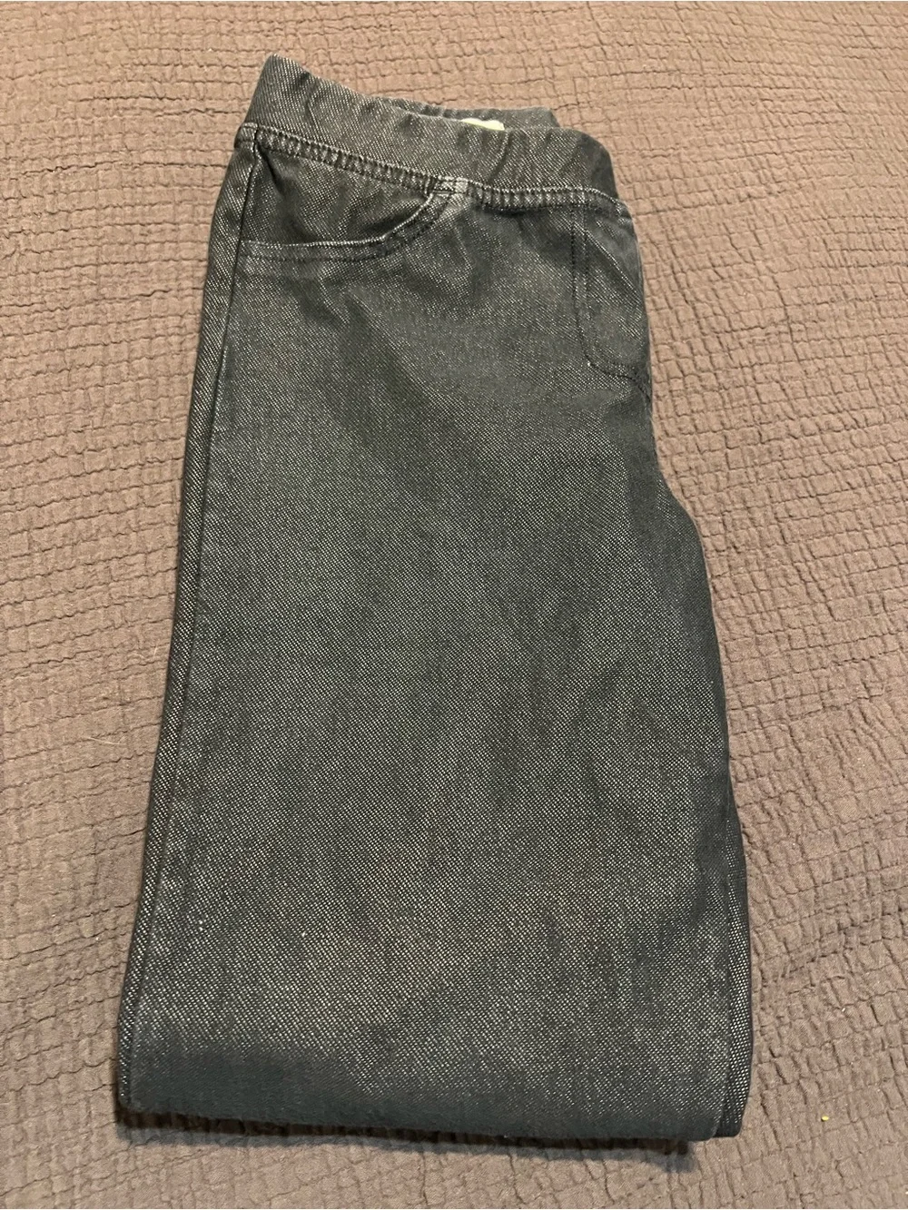 GAP Girls Dark Blue Jeggings - Stretch Pull-On Jeans Sz 14-16 (XL)